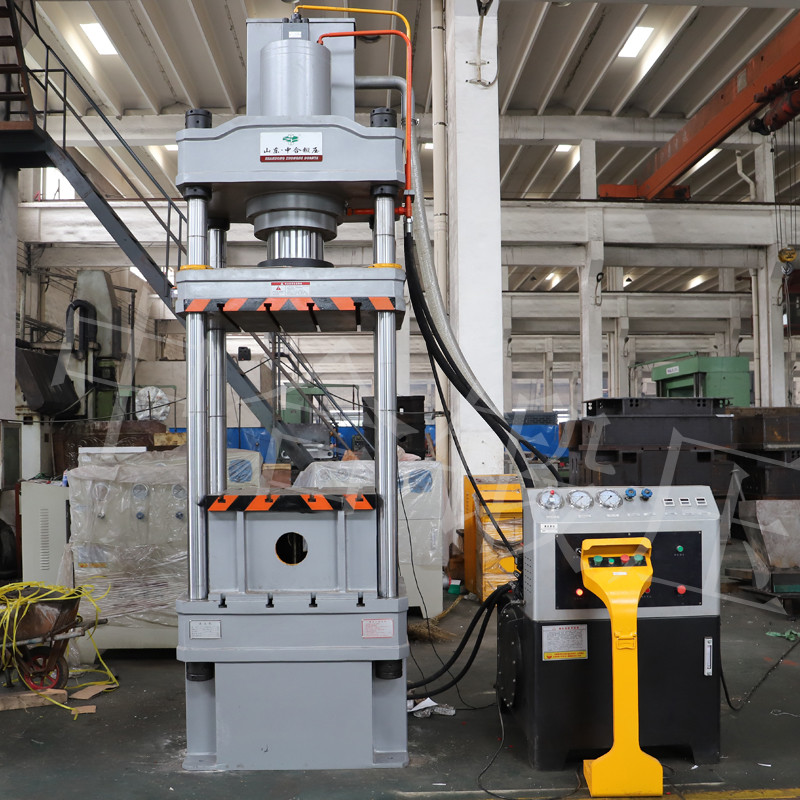 不銹鋼地溝蓋板成型液壓機(圖1) 不銹鋼地溝蓋板成型液壓機(圖1)