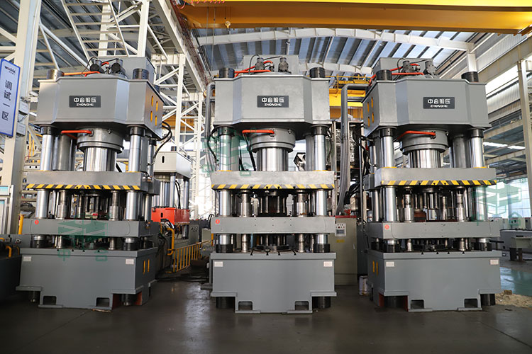 客戶訂購多臺800噸四梁四柱液壓機 客戶訂購多臺800噸四梁四柱液壓機