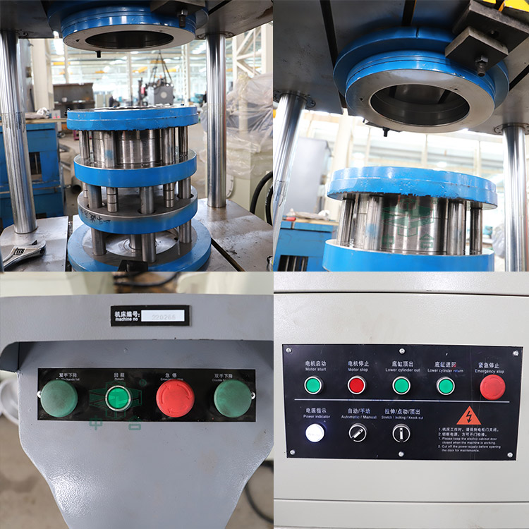 100噸四柱液壓機細節.jpg 100噸四柱液壓機細節.jpg