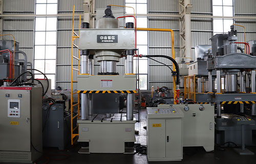 500噸四柱液壓機在金屬拉伸成型中的應用