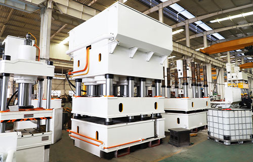 鋼木門壓花機-3600噸門板壓花機